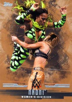 2017 Topps WWE Undisputed - Women’s Division Bronze #W-12 Naomi Front