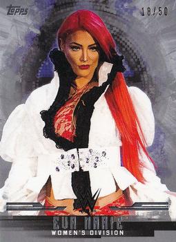 2017 Topps WWE Undisputed - Women’s Division Silver #W-8 Eva Marie Front