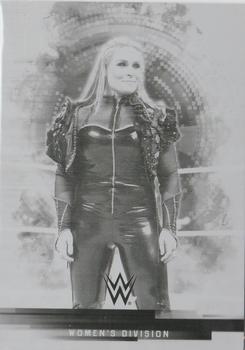 2017 Topps WWE Undisputed - Women’s Division Printing Plate Black #W-13 Natalya Front