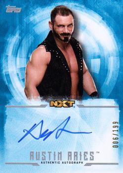 2017 Topps WWE Undisputed - Autographs #UA-AA Austin Aries Front