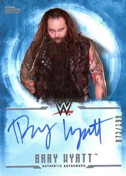 2017 Topps WWE Undisputed - Autographs #UA-BW Bray Wyatt Front