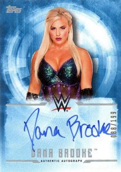 2017 Topps WWE Undisputed - Autographs #UA-DB Dana Brooke Front