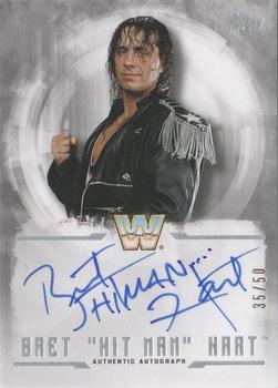 2017 Topps WWE Undisputed - Autographs Silver #UA-BH Bret 