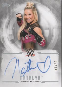 2017 Topps WWE Undisputed - Autographs Silver #UA-N Natalya Front