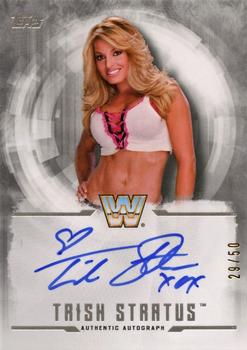 2017 Topps WWE Undisputed - Autographs Silver #UA-TS Trish Stratus Front