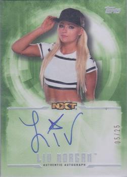 2017 Topps WWE Undisputed - Autographs Green #UA-LM Liv Morgan Front