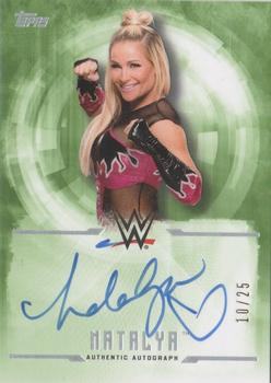 2017 Topps WWE Undisputed - Autographs Green #UA-N Natalya Front