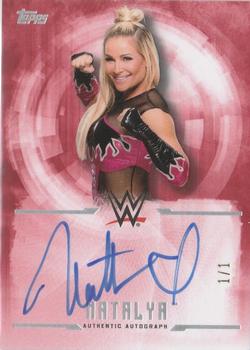 2017 Topps WWE Undisputed - Autographs Red #UA-N Natalya Front