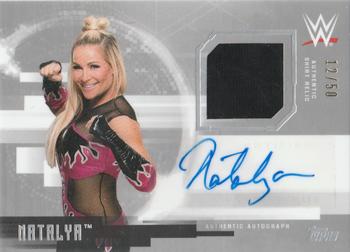 2017 Topps WWE Undisputed - Autograph Relics Silver #UAR-NA Natalya Front