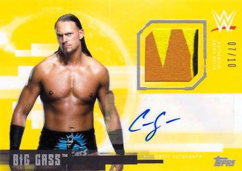 2017 Topps WWE Undisputed - Autograph Relics Gold #UAR-BC Big Cass Front