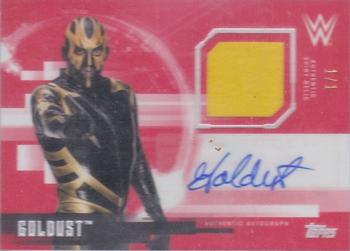 2017 Topps WWE Undisputed - Autograph Relics Red #UAR-GO Goldust Front