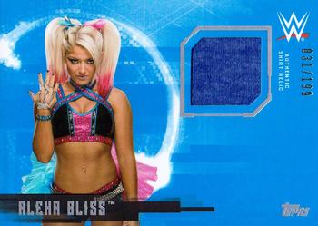 2017 Topps WWE Undisputed - Relics #UR-AB Alexa Bliss Front
