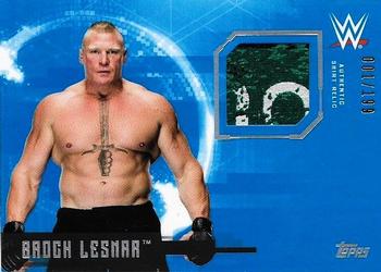 2017 Topps WWE Undisputed - Relics #UR-BL Brock Lesnar Front