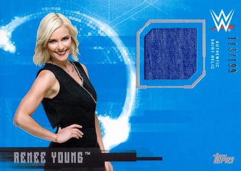 2017 Topps WWE Undisputed - Relics #UR-RY Renee Young Front