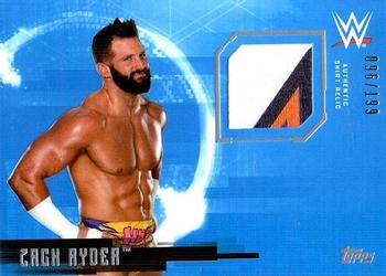 2017 Topps WWE Undisputed - Relics #UR-ZR Zack Ryder Front