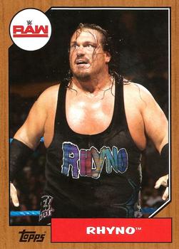 2017 Topps WWE Heritage - Bronze #64 Rhyno Front
