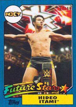 2017 Topps WWE Heritage - Blue #5 Hideo Itami Front