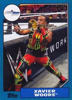 2017 Topps WWE Heritage - Blue #38 Xavier Woods Front