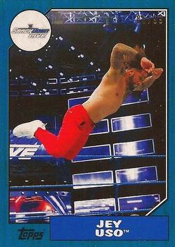 2017 Topps WWE Heritage - Blue #51 Jey Uso Front
