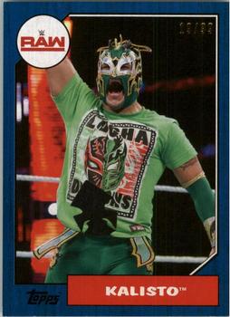 2017 Topps WWE Heritage - Blue #54 Kalisto Front