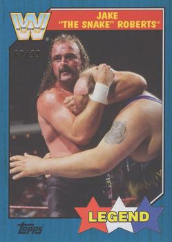2017 Topps WWE Heritage - Blue #78 Jake Roberts Front