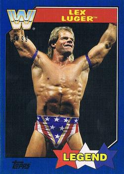 2017 Topps WWE Heritage - Blue #82 Lex Luger Front
