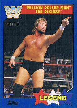 2017 Topps WWE Heritage - Blue #85 Ted DiBiase Front