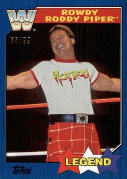 2017 Topps WWE Heritage - Blue #91 Roddy Piper Front