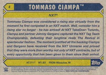 2017 Topps WWE Heritage - Silver #8 Tommaso Ciampa Back