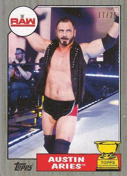 2017 Topps WWE Heritage - Silver #11 Austin Aries Front