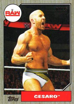 2017 Topps WWE Heritage - Silver #18 Cesaro Front
