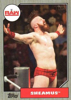 2017 Topps WWE Heritage - Silver #36 Sheamus Front
