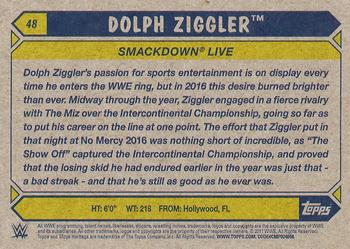 2017 Topps WWE Heritage - Silver #48 Dolph Ziggler Back
