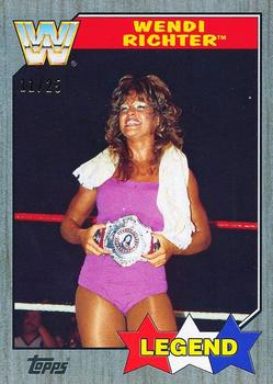 2017 Topps WWE Heritage - Silver #100 Wendi Richter Front
