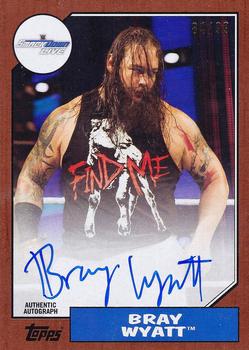 2017 Topps WWE Heritage - Autographs Bronze #NNO Bray Wyatt Front