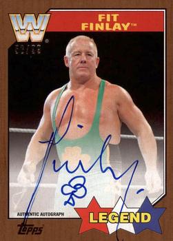 2017 Topps WWE Heritage - Autographs Bronze #NNO Finlay Front