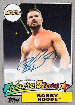 2017 Topps WWE Heritage - Autographs Silver #NNO Bobby Roode Front