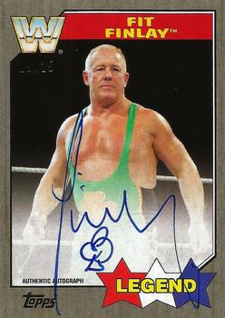 2017 Topps WWE Heritage - Autographs Silver #NNO Finlay Front