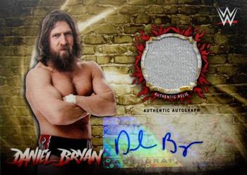 2017 Topps WWE Heritage - Daniel Bryan Autograph and Relic #NNO Daniel Bryan Front