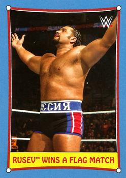 2017 Topps WWE Heritage - Bizarre SummerSlam Matches #10 Rusev Front