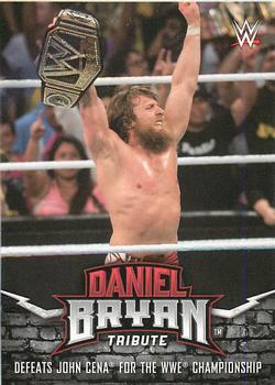 2017 Topps WWE Heritage - Daniel Bryan Tribute Part 3 #22 Daniel Bryan Front
