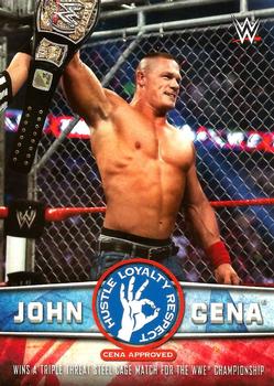 2017 Topps WWE Heritage - John Cena Tribute Part 3 #25 John Cena Front