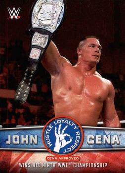 2017 Topps WWE Heritage - John Cena Tribute Part 3 #26 John Cena Front