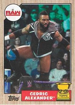 2017 Topps WWE Heritage - Roster Updates #R-6 Cedric Alexander Front