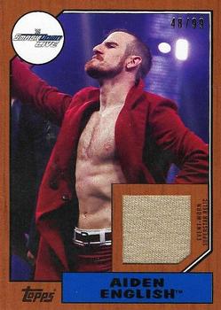 2017 Topps WWE Heritage - Shirt Relics Bronze #R-AE Aiden English Front