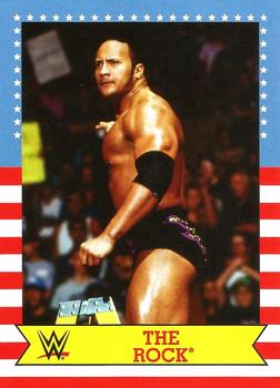 2017 Topps WWE Heritage - SummerSlam All-Stars #23 The Rock Front