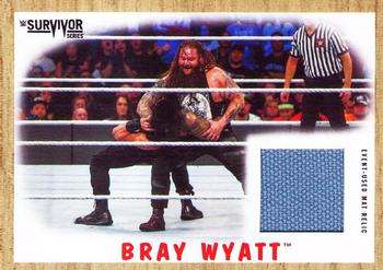 2017 Topps WWE Heritage - Survivor Series 2016 Mat Relics #NNO Bray Wyatt Front