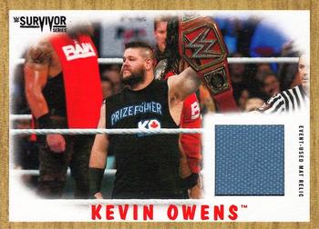 2017 Topps WWE Heritage - Survivor Series 2016 Mat Relics #NNO Kevin Owens Front