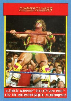 2017 Topps WWE Heritage - Thirty Years of SummerSlam #3 Ultimate Warrior Front