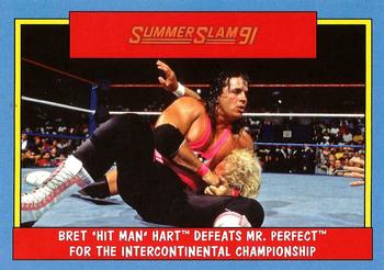 2017 Topps WWE Heritage - Thirty Years of SummerSlam #7 Bret Hart Front